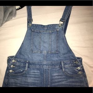 Loose fitting overalls!